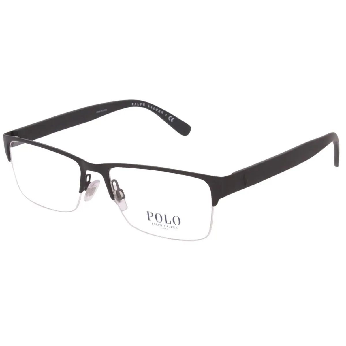 Polo Ralph Lauren Men`s Eyeglasses PH1164 PH/1164 9038 Black Optical Frame 56mm