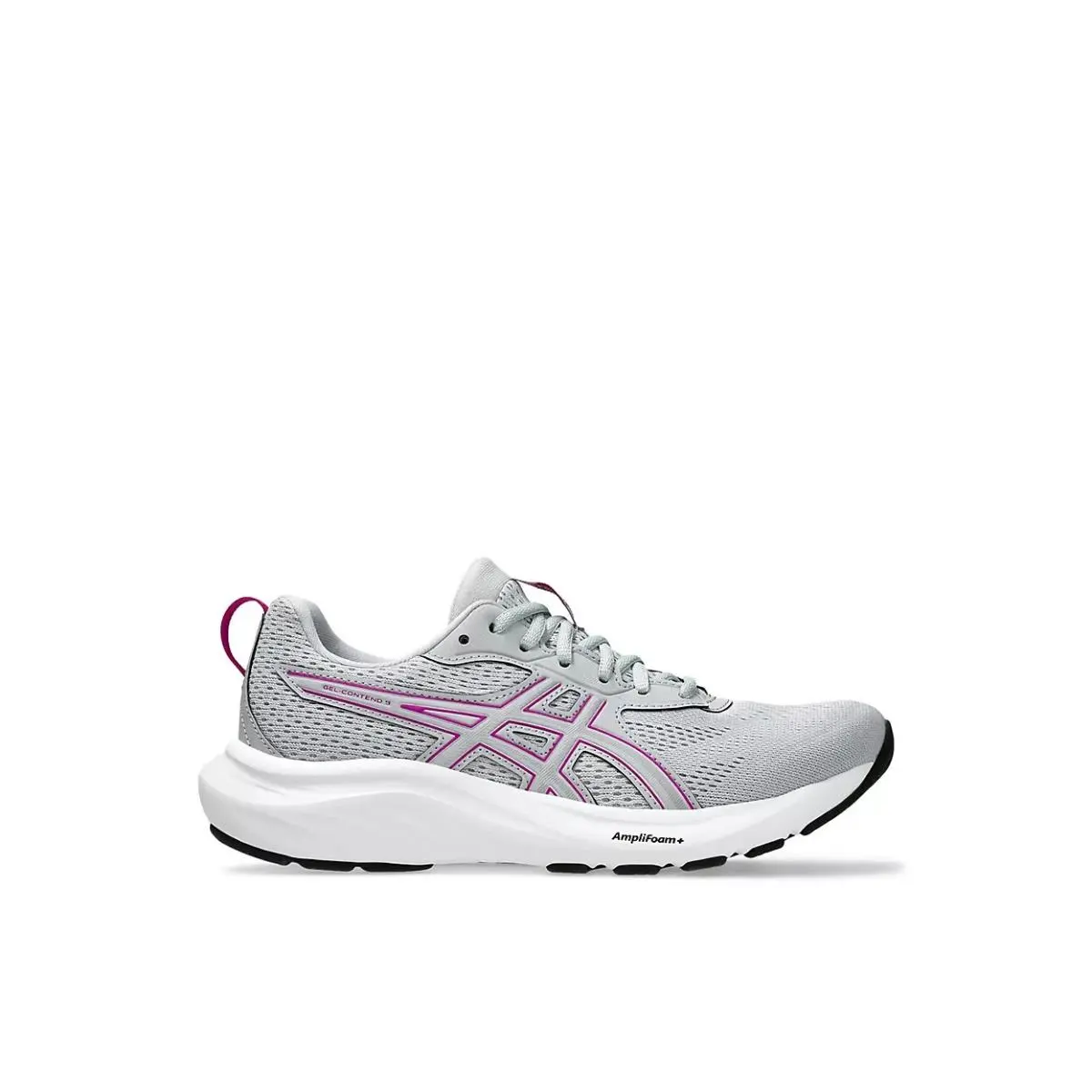 Asics Gel-contend 9 Amplifoam Ortholite Women`s Athletic Running Gym Sneakers - Gray