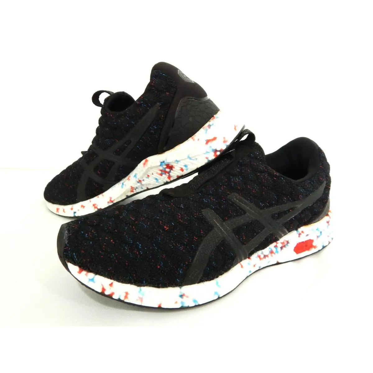 Asics shoes - ASICS HyperGEL-Kenzen - black/island blue/fiery red 5