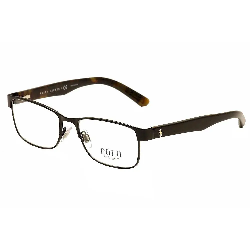 Polo Ralph Lauren PH1157 9038 Eyeglasses Black/tortoise/gold Optical Frame 57mm - Frame: Black