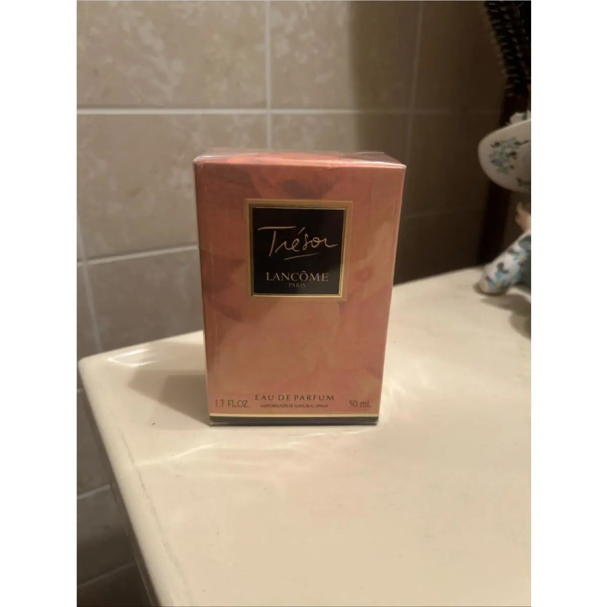 Lancome Tresor Eau de Parfum 50ml 1.7ml Natural Spray Box 1990 France