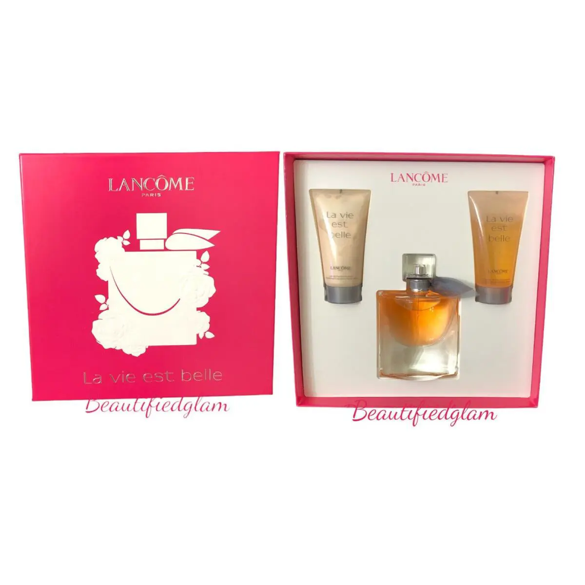 Lancôme 3-Pc La Vie Est Belle Limited Edition Happiness Gift Set For Women - Pink