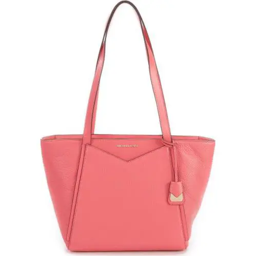 Kors Women`s Whitney Small Top-zip Tote Rose Pink - Exterior: Rose Pink