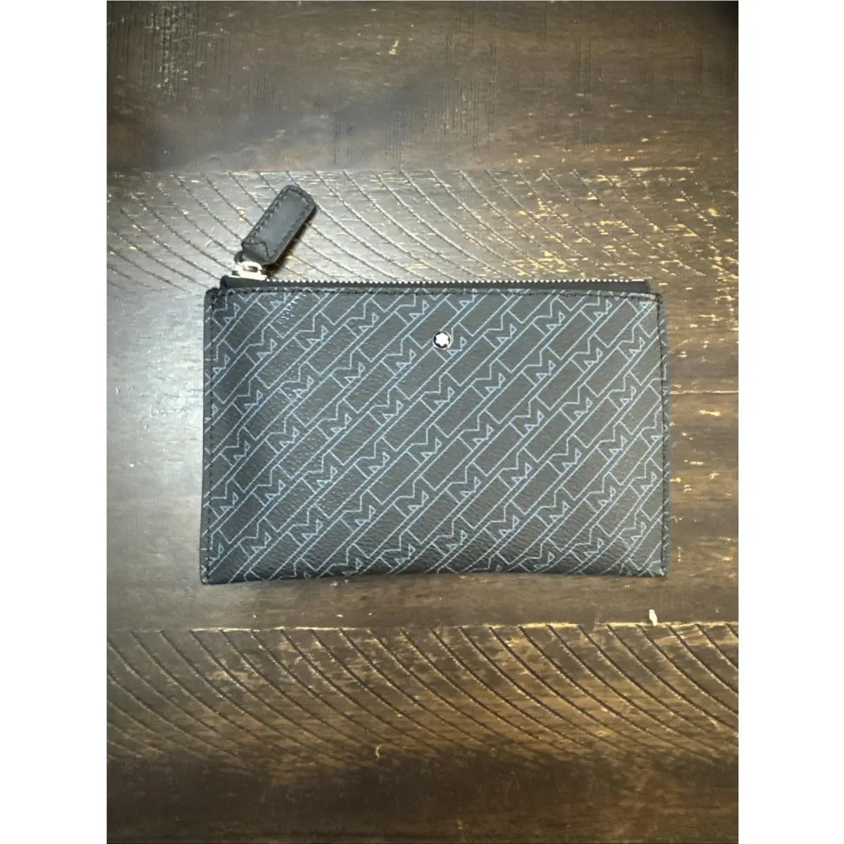 Montblanc M_gram 4810 Blue Black Leather Mini Belt Pouch