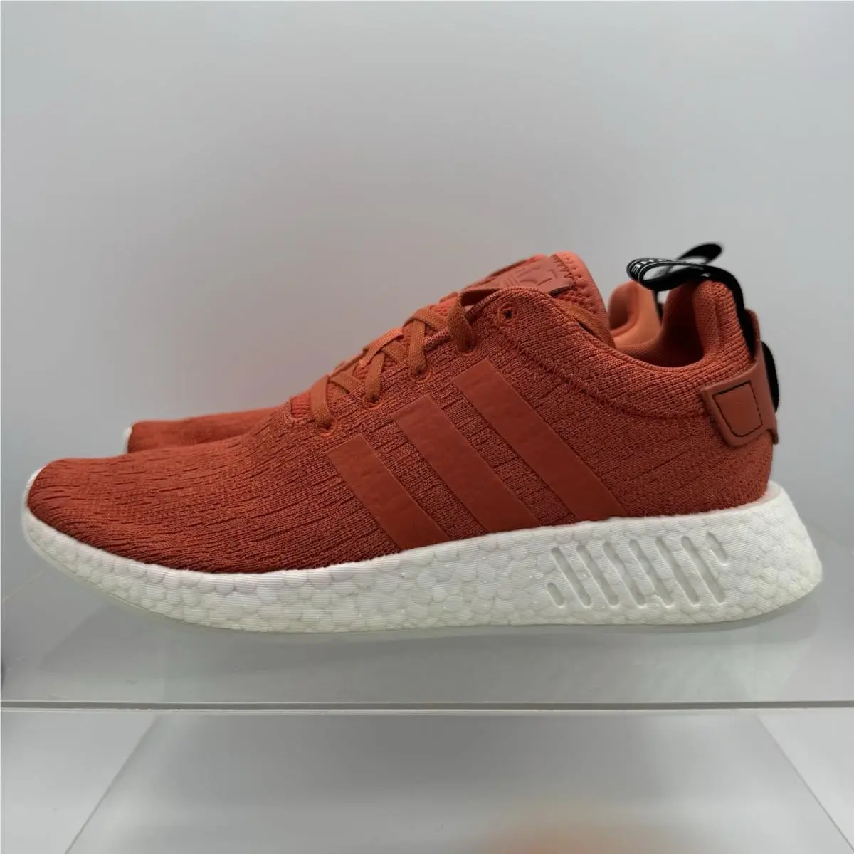 Adidas BY9915 NMD_R2 Future Harvest Burnt Orange Men`s Size 9