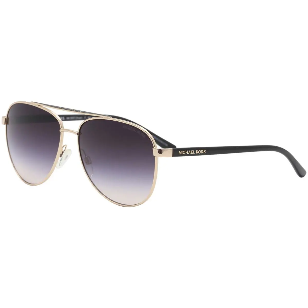Michael Kors Women`s Hvar MK5007 MK/5007 109936 Rose Gold Pilot Sunglasses 59mm