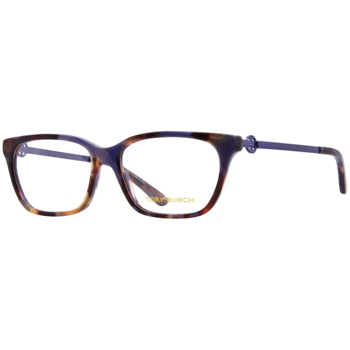 Tory Burch TY2107 1876 Eyeglasses Women`s Blue Pearl Tortoise Full Rim 52mm