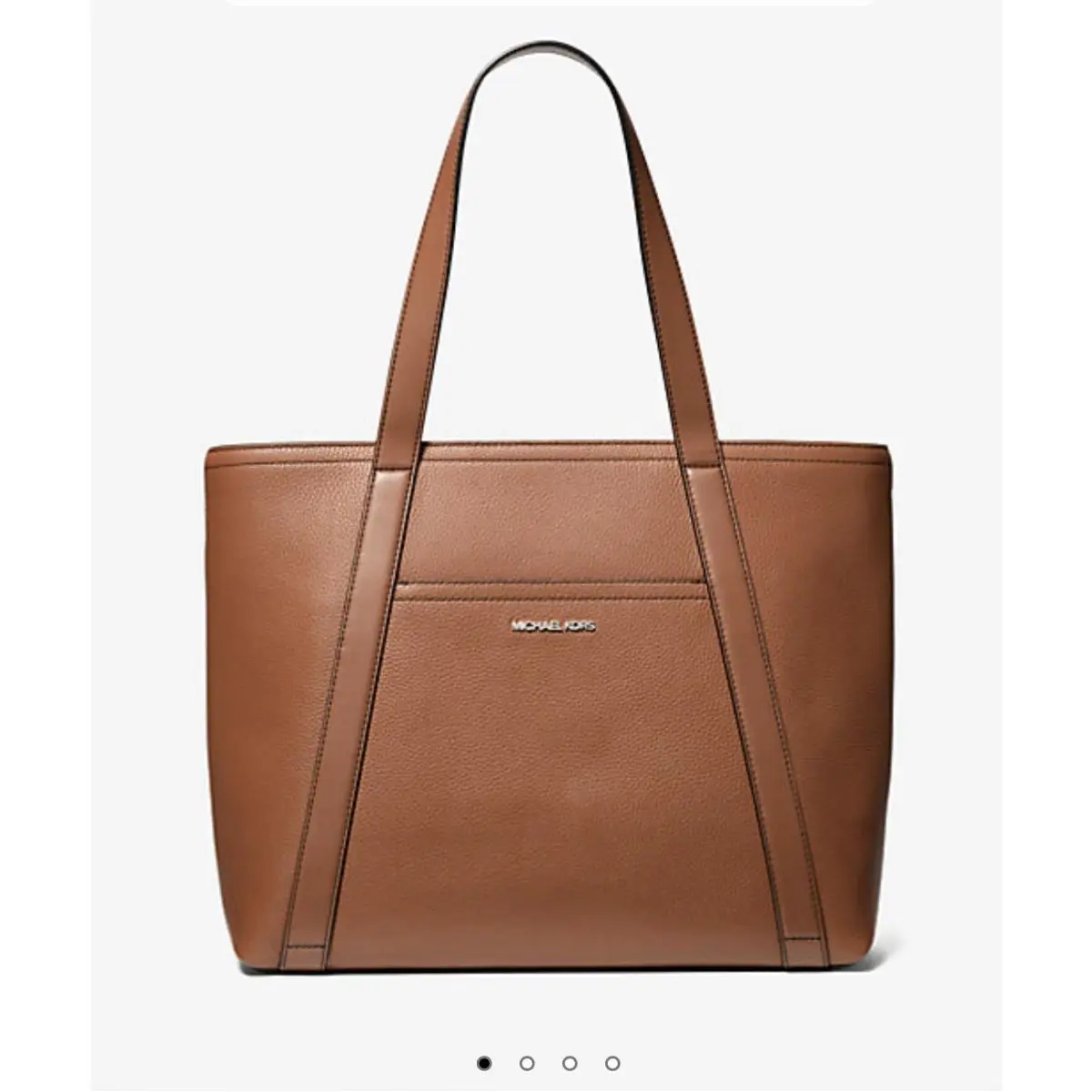 Michael Kors Cooper Leather Tote Bag Large Brown