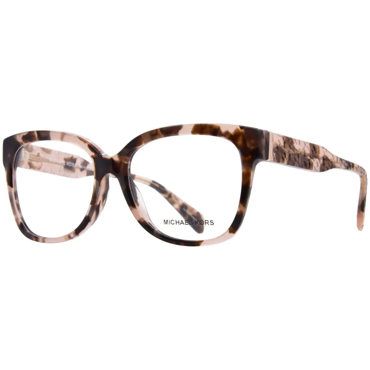 Michael Kors Palawan MK4091 3009 Eyeglasses Women`s Pink Tortoise Full Rim 54mm