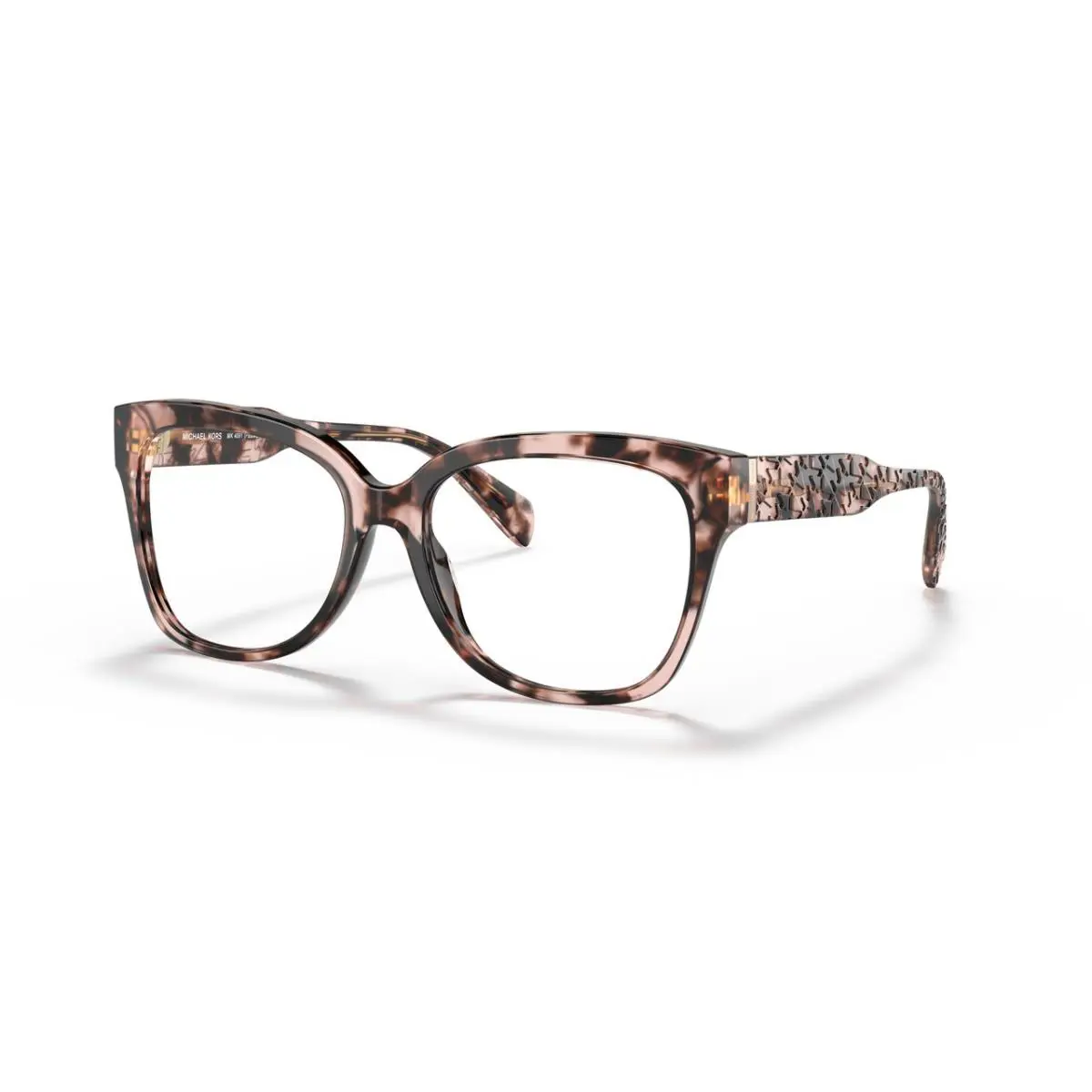 Michael Kors Palawan MK4091 3009 Eyeglasses Women`s Pink Tortoise Full Rim 54mm