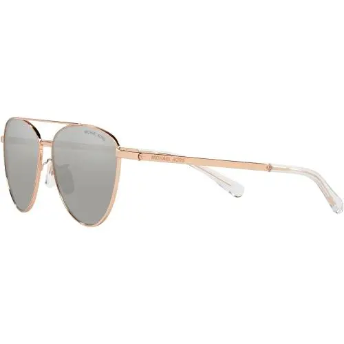 Michael Kors Womens Sunglasses MK1056 Barcelona Aviator Mirror +case Cloth