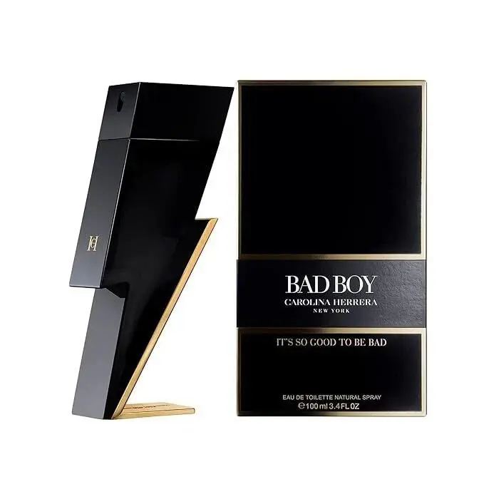 Carolina Herrera Bad Boy Men 3.4 oz Eau De Toilette Spray