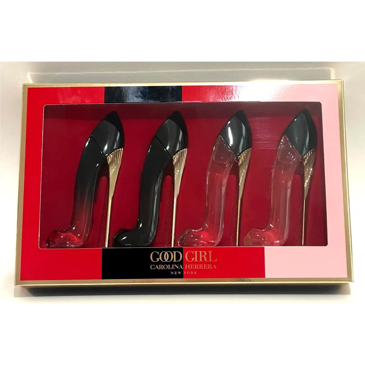 Good Girl by Carolina Herrera Eau De Parfum 4 Pcs Gift Set Mini Travel Size