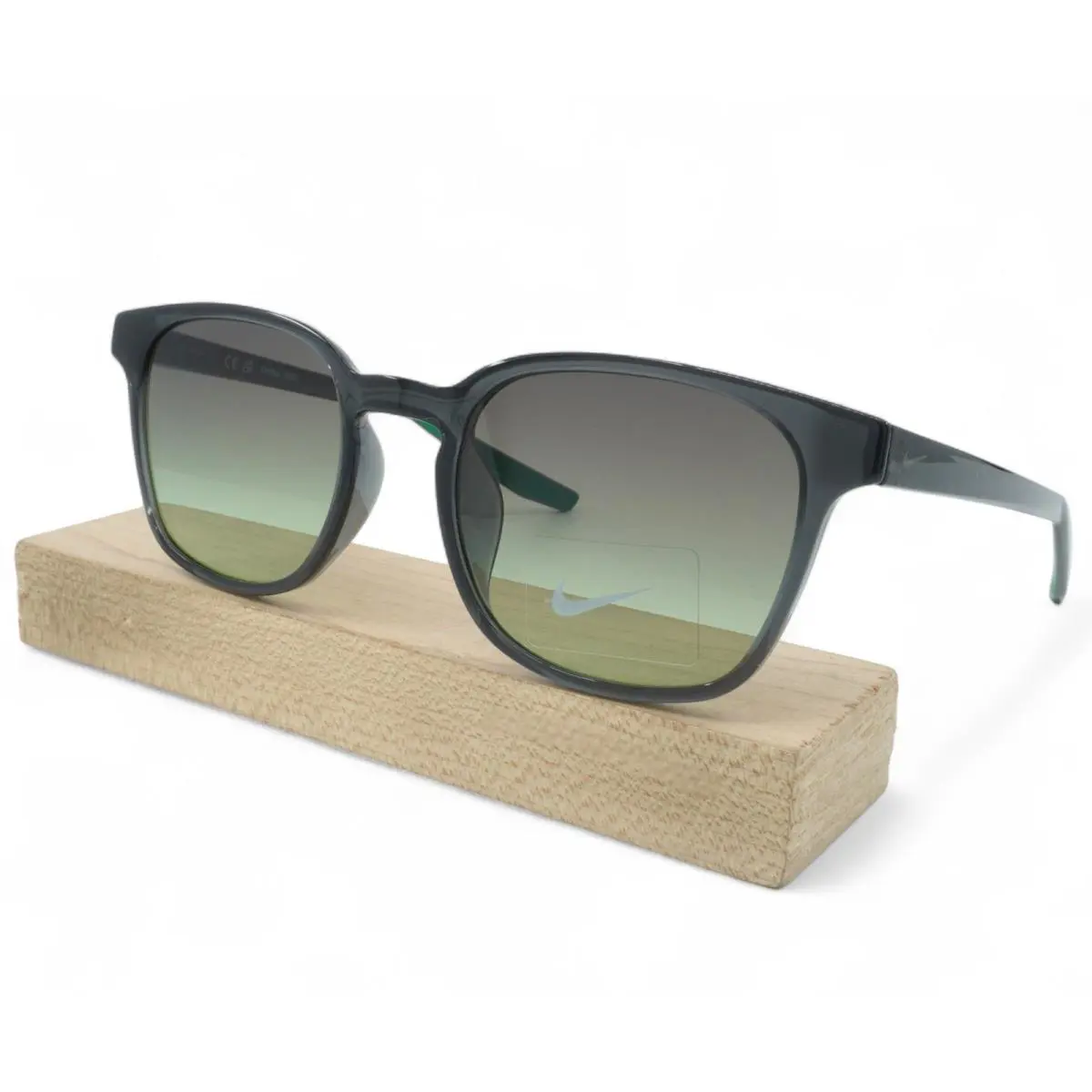 CT8129-080 Unisex Nike Session Sunglasses - Frame: Gradient Smoke Green