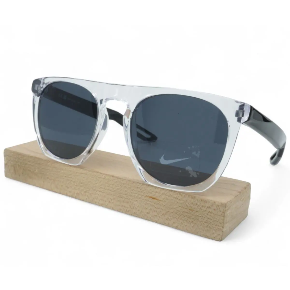 DV2258-900 Unisex Nike Flatspot Xxii Sunglasses - Frame: Clear
