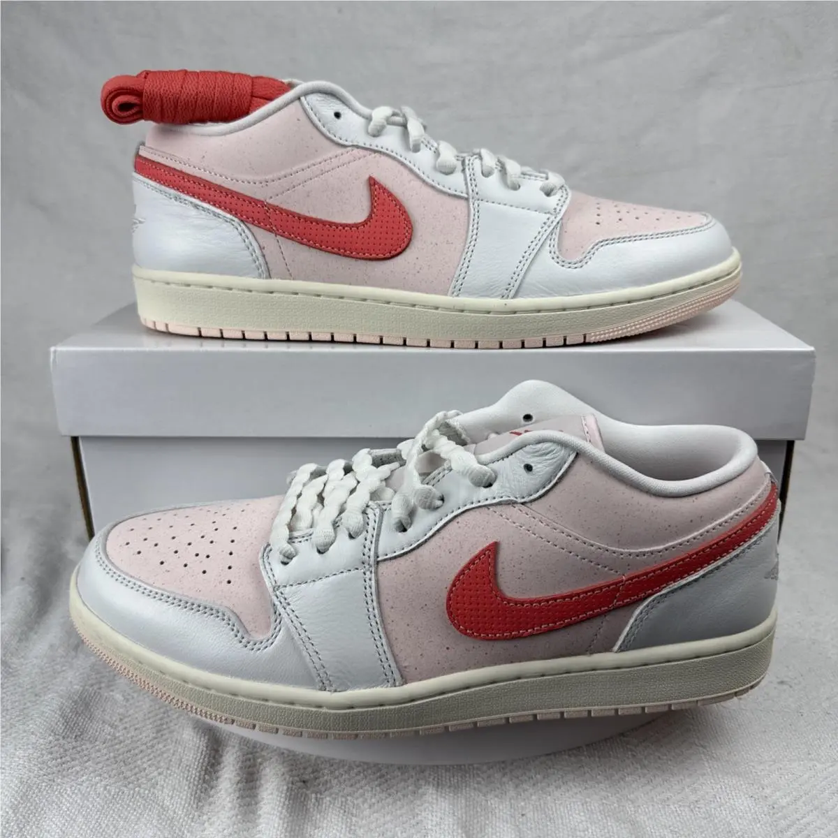 Air Jordan 1 Low SE Womens Size 12 Strawberry Milkshake IB8156-133 by Nike
