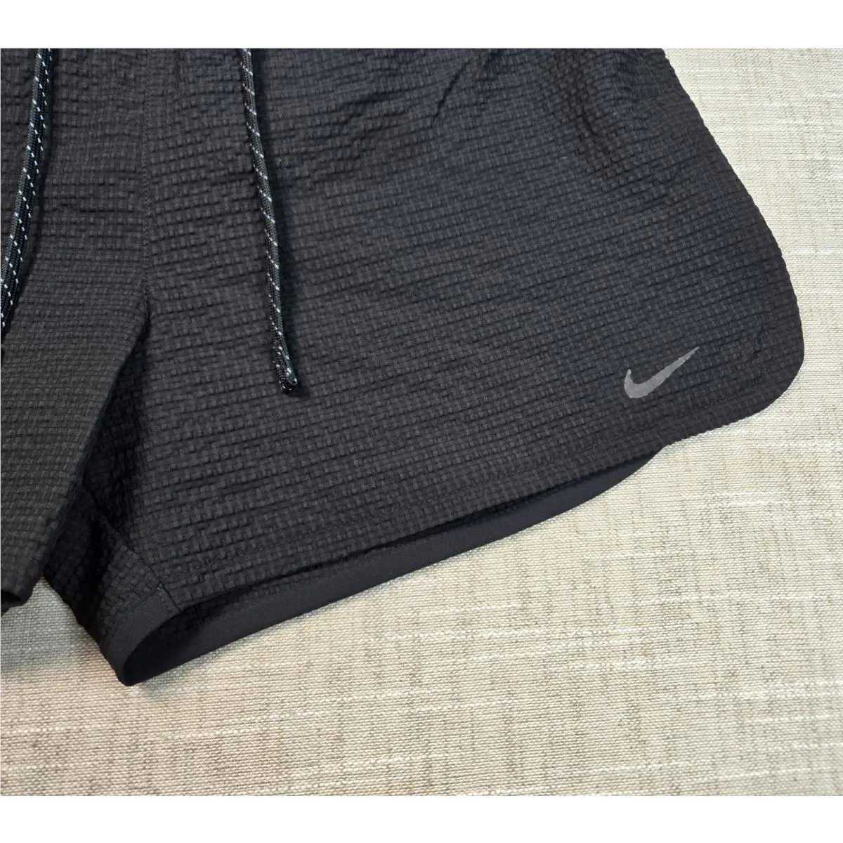 Nike clothing - Nike Dri-Fit Adv Run Division Running Shorts - FQ4617-010 - Black Gray 2