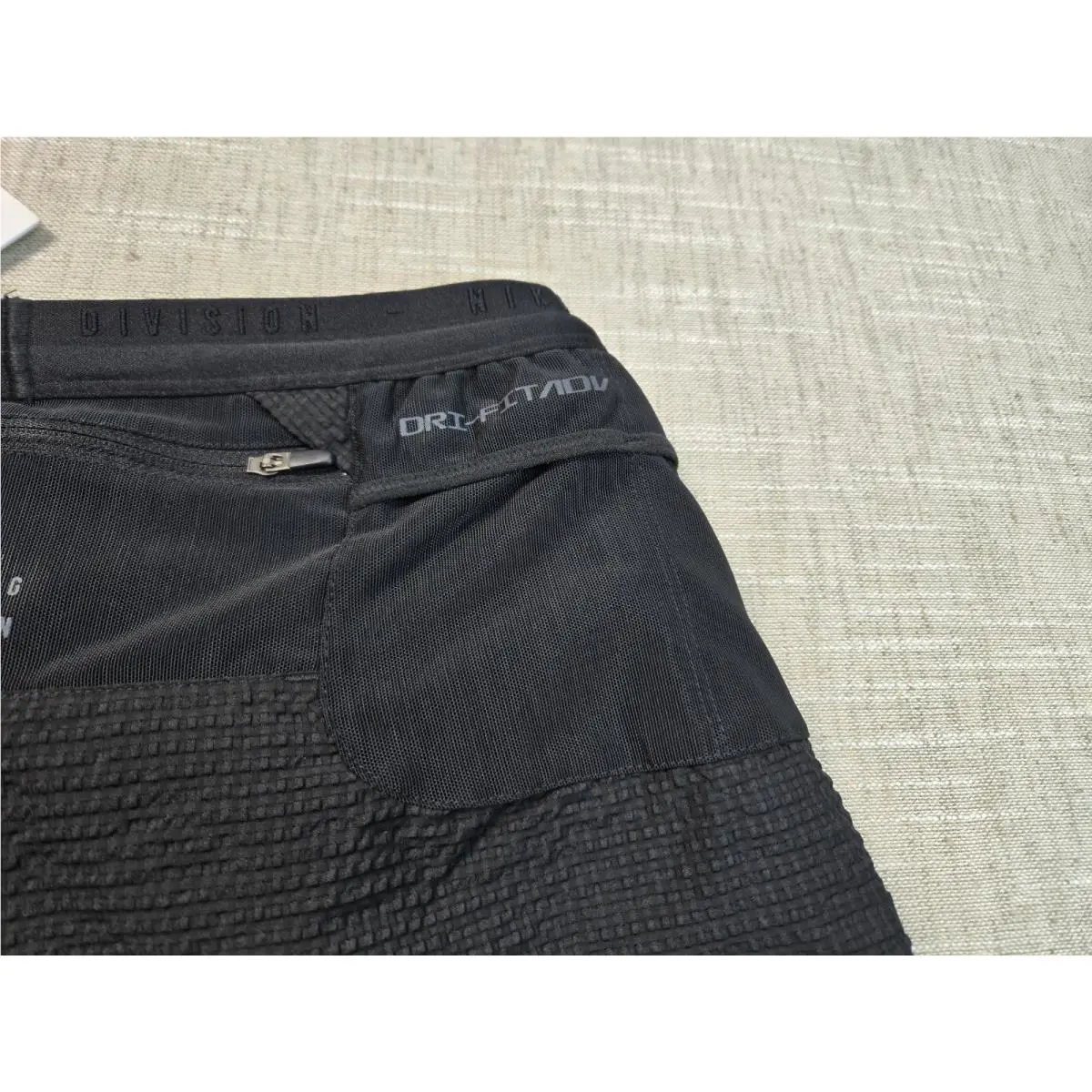 Nike clothing - Nike Dri-Fit Adv Run Division Running Shorts - FQ4617-010 - Black Gray 4