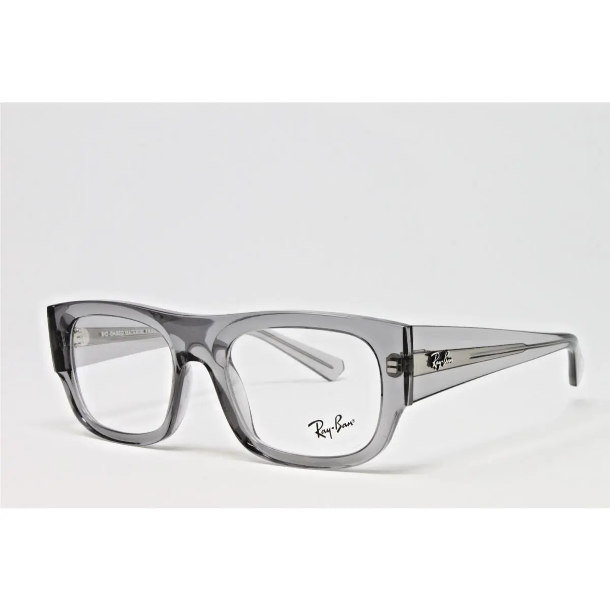 Ray Ban Eyeglasses Kristin Transparent Grey Women`s Plastic 54mm RX7218-8263