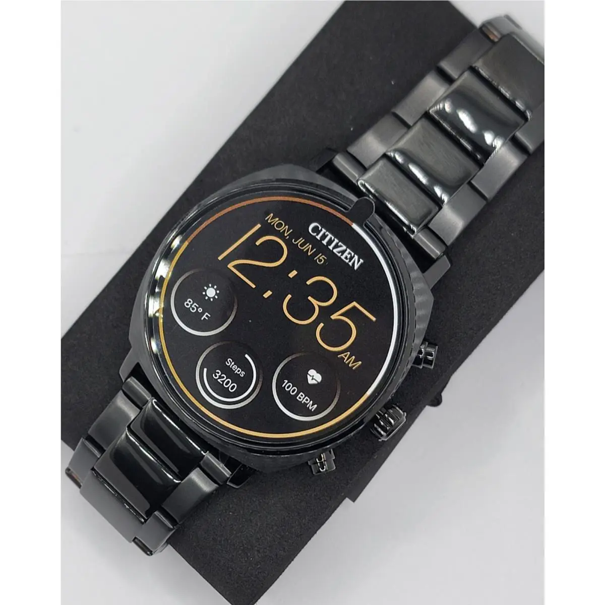 Citizen CZ Smart Watch Black MX1005-83X Black Stainless-steel Band