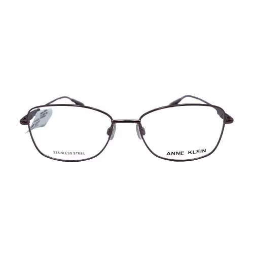 Women`s Anne Klein AK5073 780 Gold Rose Rectangle Designate Eyeglasses