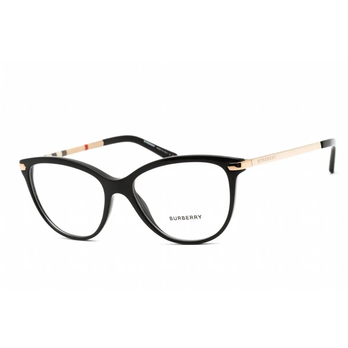 BE2280 Eyeglasses Eye Glasses 3001 Black Gold 54mm Women by Burberry