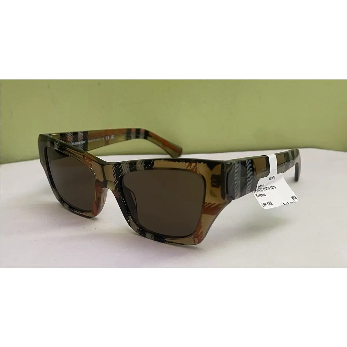 Burberry BE4441U 414673 Check Sand Brown Women’s Sunglasses 52mm