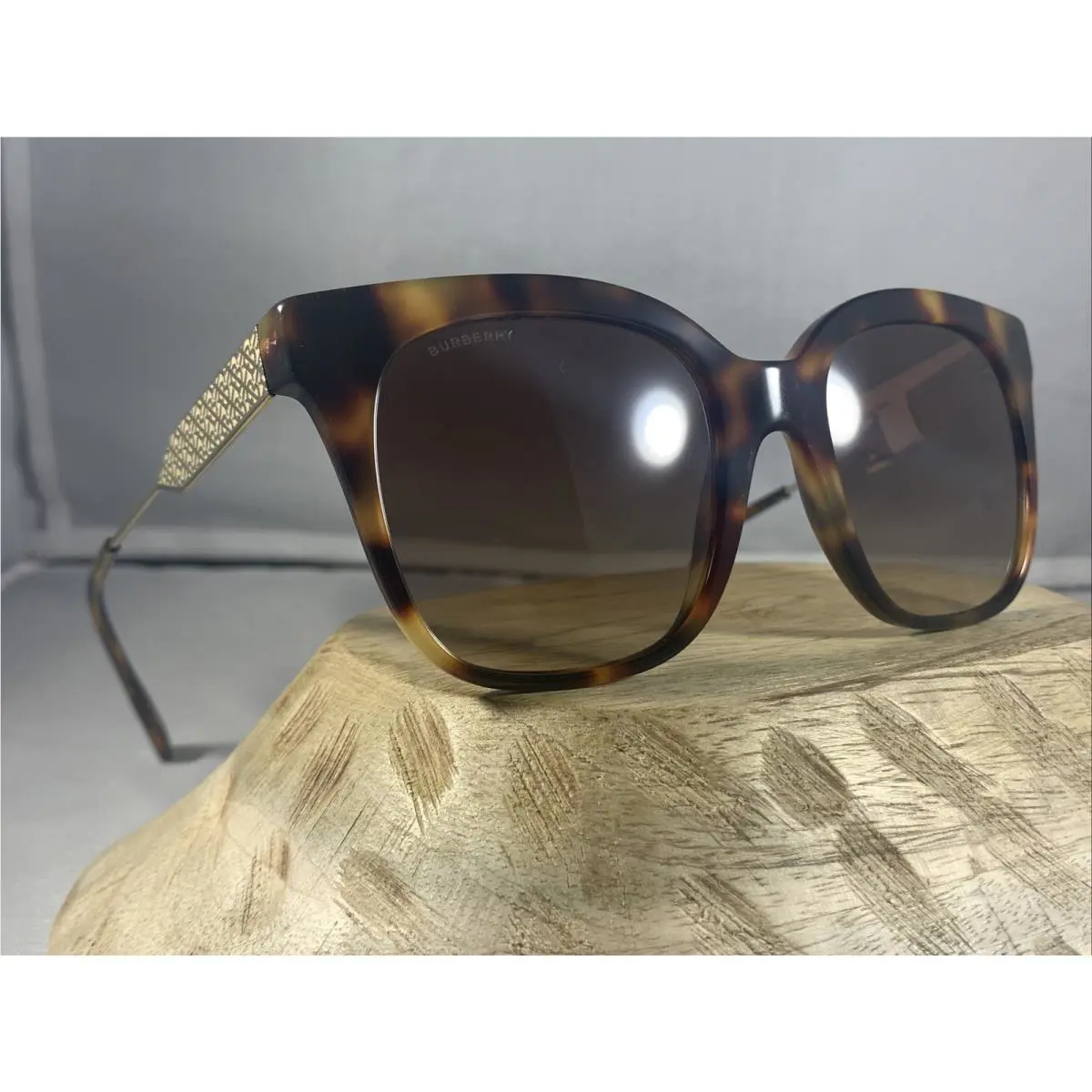 Burberry Evelyn Tortoise Frame Brown Gradient Lenses BE4328 388413 1463