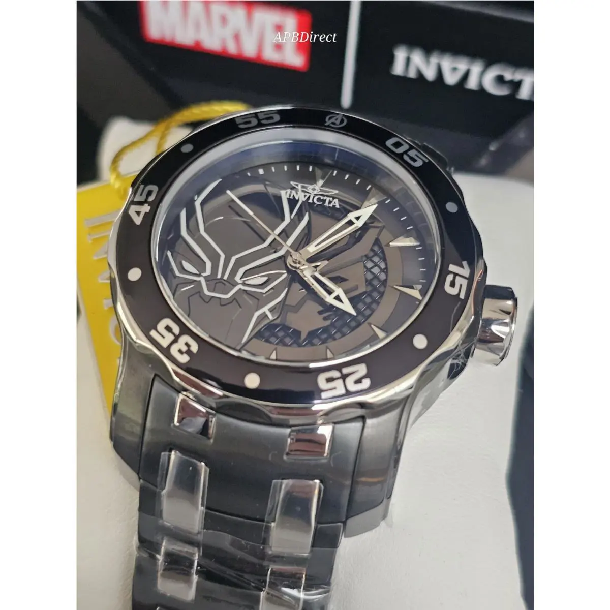Invicta Marvel - Black Panther 1435 Limited Edition Scuba Quartz Mens Watch