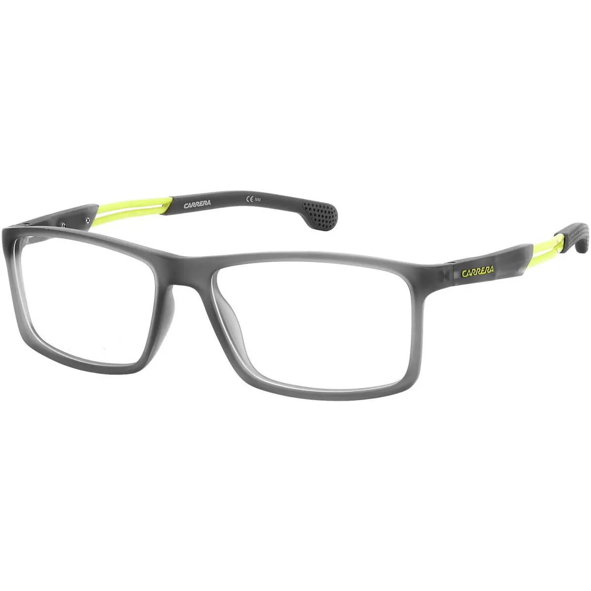 Carrera Men`s Grey Green Rectangle Eyeglass Frame - CA4410 03U5 16 - Frame: Grey Green