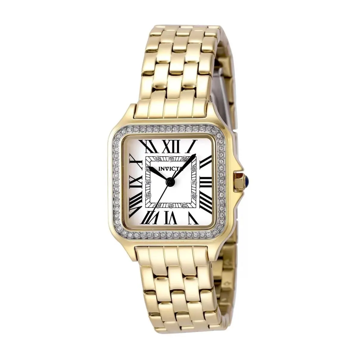 48995 Quartz Watch Silver Dial Stainless Steel 28mm Women by Invicta