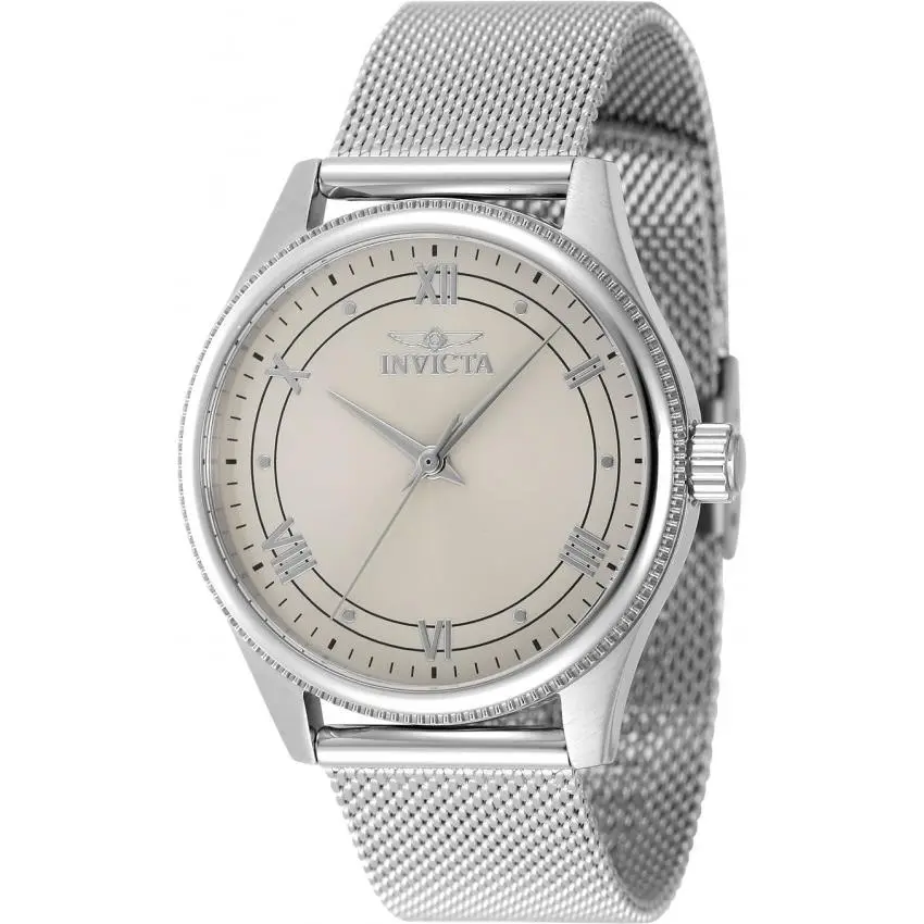 Celestial Quartz Ivory Dial Ladies Watch 48486 by Invicta