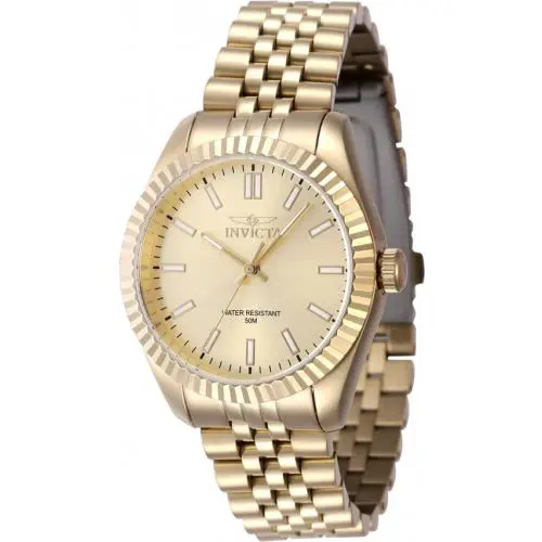 Invicta Specialty Quartz Gold Dial Ladies Watch 47507