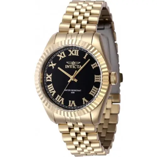 Specialty Quartz Black Dial Ladies Watch 47417 by Invicta