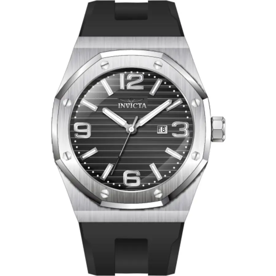 Invicta Huracan Quartz Black Dial Men`s Watch 45772