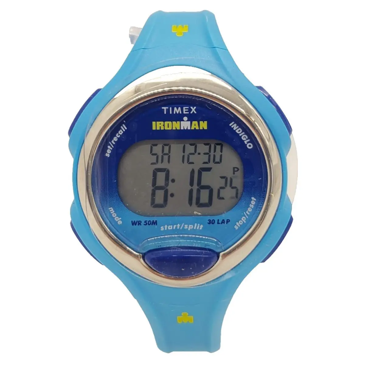 Timex Ironman® Essential 30 Mid-size 34mm Blue Resin Strap TW5M60300