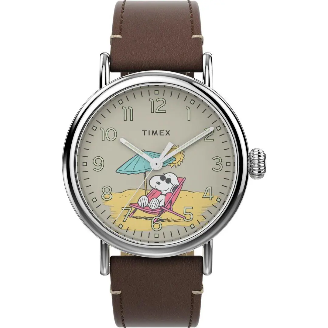 Timex Standard x Peanuts Featuring Snoopy at The Beach TW2V61200 Watch