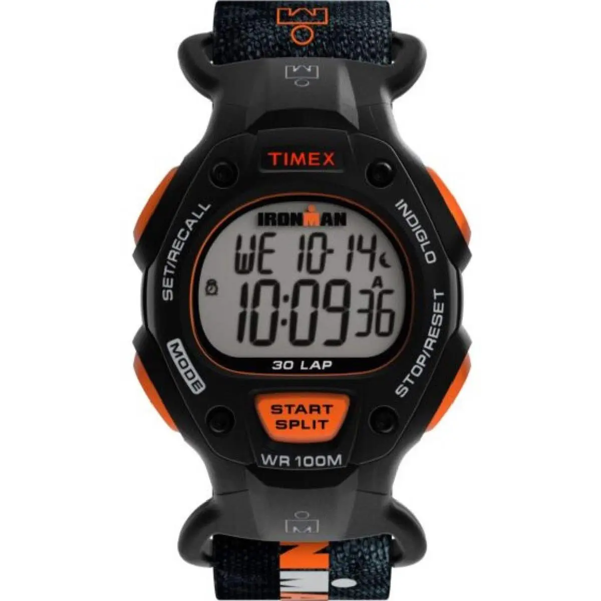 Timex Unisex Ironman Classic 30-Lap 38mm Recycled Strap Digital Watch TW2W94000
