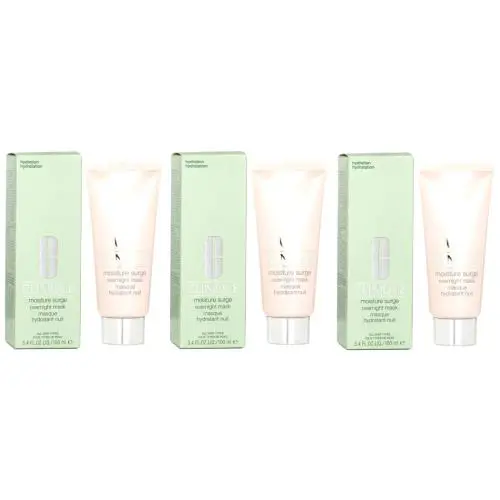 Moisture Surge Overnight Mask Full Size 3.4 oz/100ml 1/2/3 lot 3 by Clinique