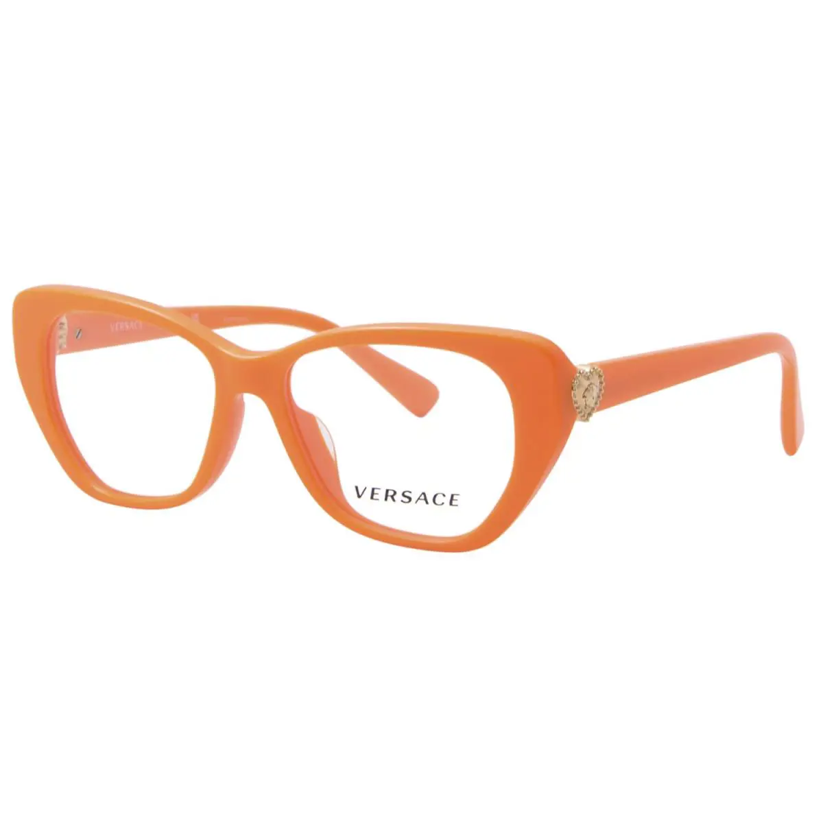 Versace VK3005U 5426 Eyeglasses Frame Youth Kids Girl`s Marigold Full Rim 47mm