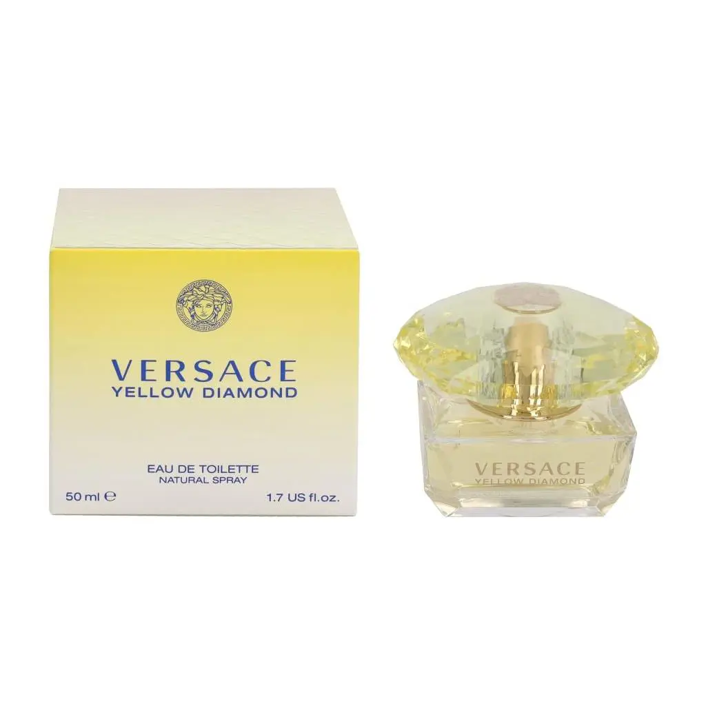 Versace Yellow Diamond Eau De Toilette Spray For Women 1.7 oz