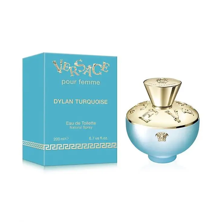 Versace Dylan Turquoise Eau de Toilette Spray 6.7 oz Huge Retail