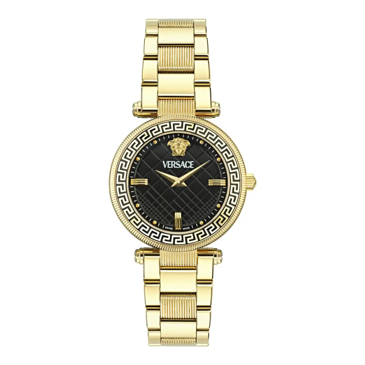 Versace Womens Gold 35mm Bracelet Fashion Watch