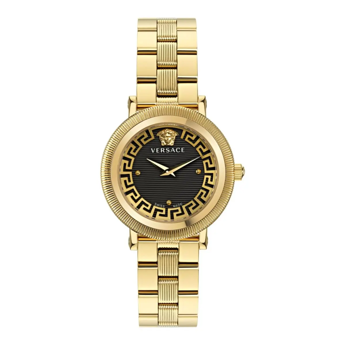 Versace Womens Gold 35mm Bracelet Fashion Watch