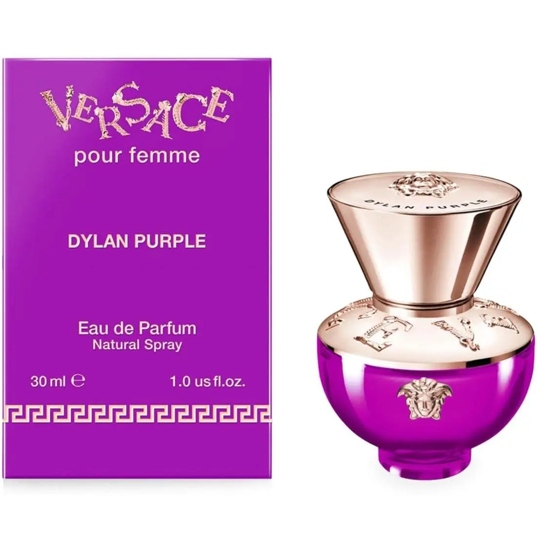 Dylan Purple by Versace 1oz Edp Spray For Women –elegant Long-lasting Fragrance