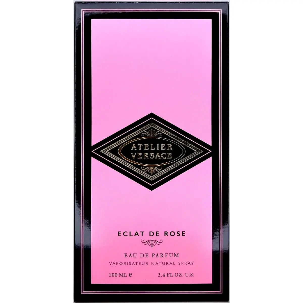 Atelier Versace Eclat DE Rose Eau DE Parfum Spray Unisex 3.4 Oz / 100 ml
