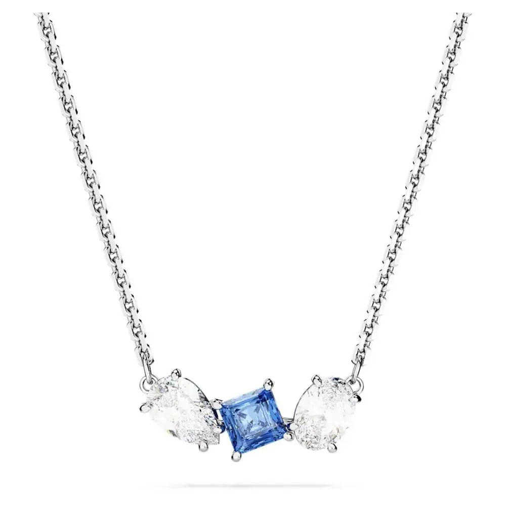 Swarovski Women`s Mesmera Blue Crystal Necklace 5668276