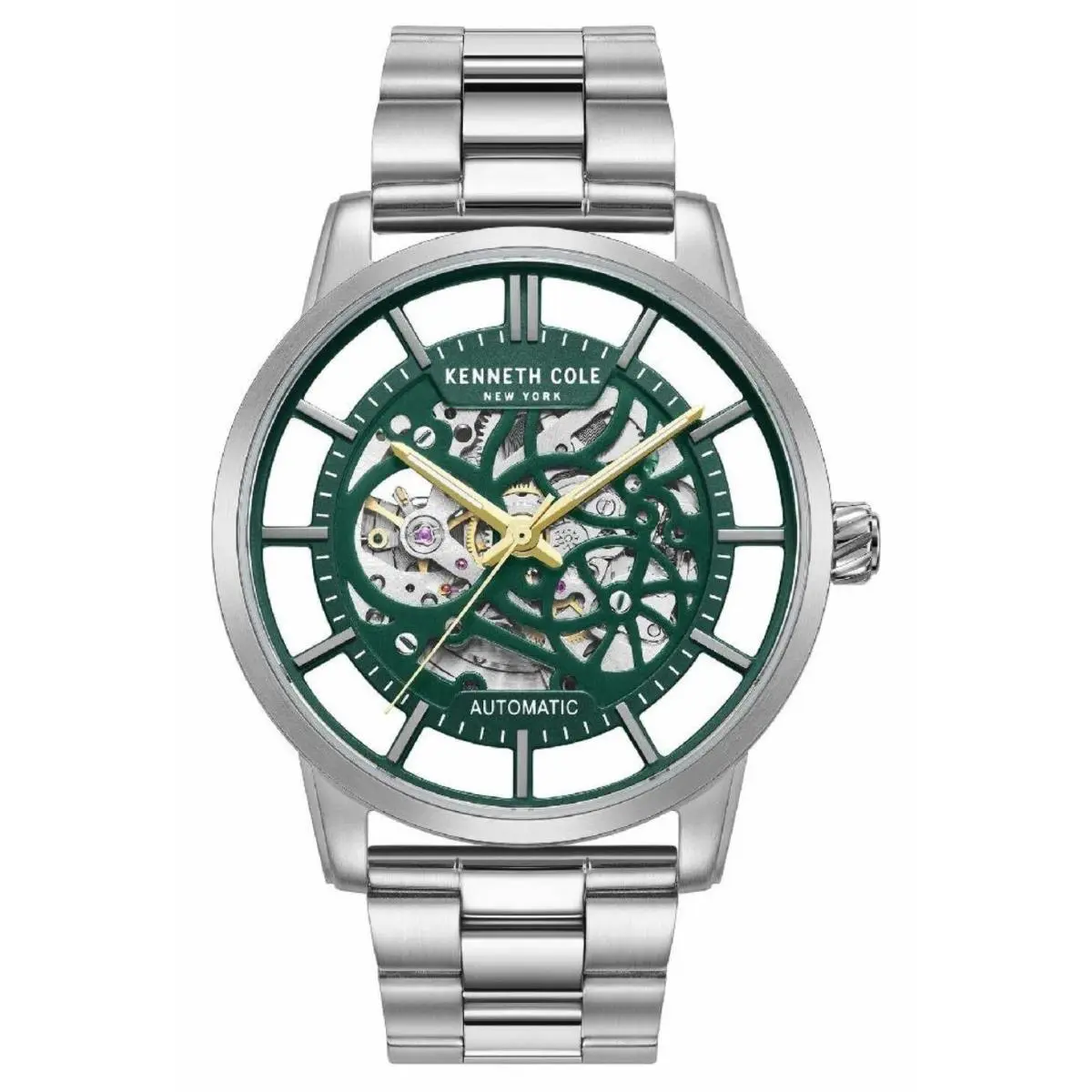 Kenneth Cole KCWGL2122505 Men`s Stainless Steel Automatic Skeleton Watch