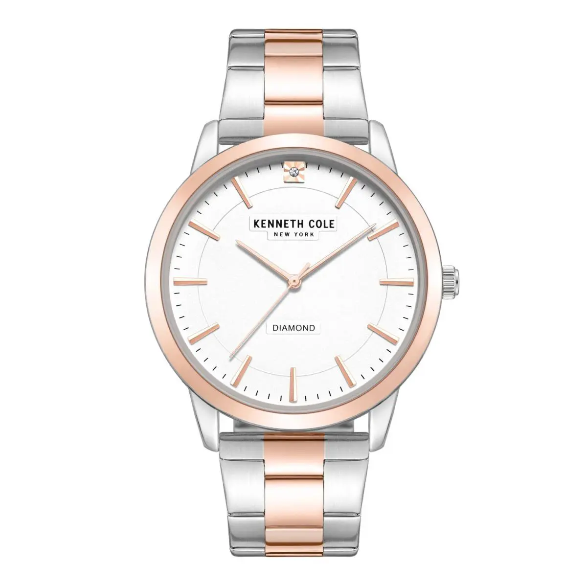Kenneth Cole York Men`s Watch with Stainless Steel Band KCWGG7007405