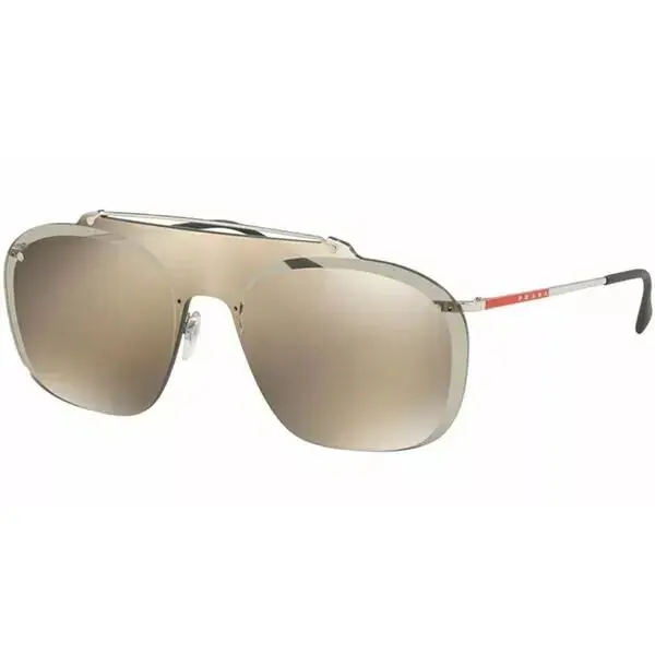 Prada Sunglasses Sps 51T 1BC128 - Frame: Gold